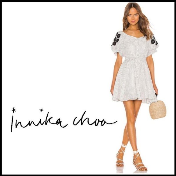 INNIKA CHOO Dresses & Skirts - NWT Innika Choo Madonna Dress in Little Stripe 2